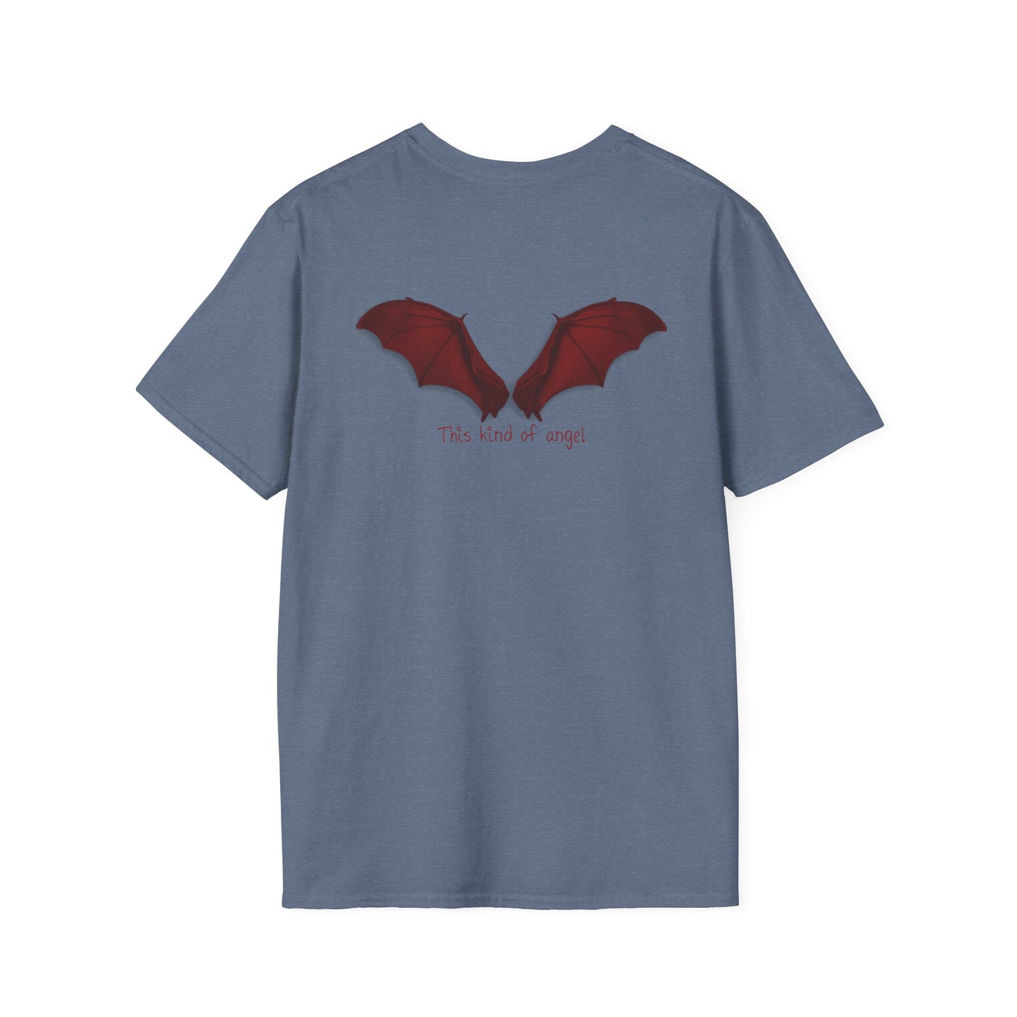 Spooky Bat Design T-Shirt - Perfect for Halloween, Autumn, Unique Graphic Tee