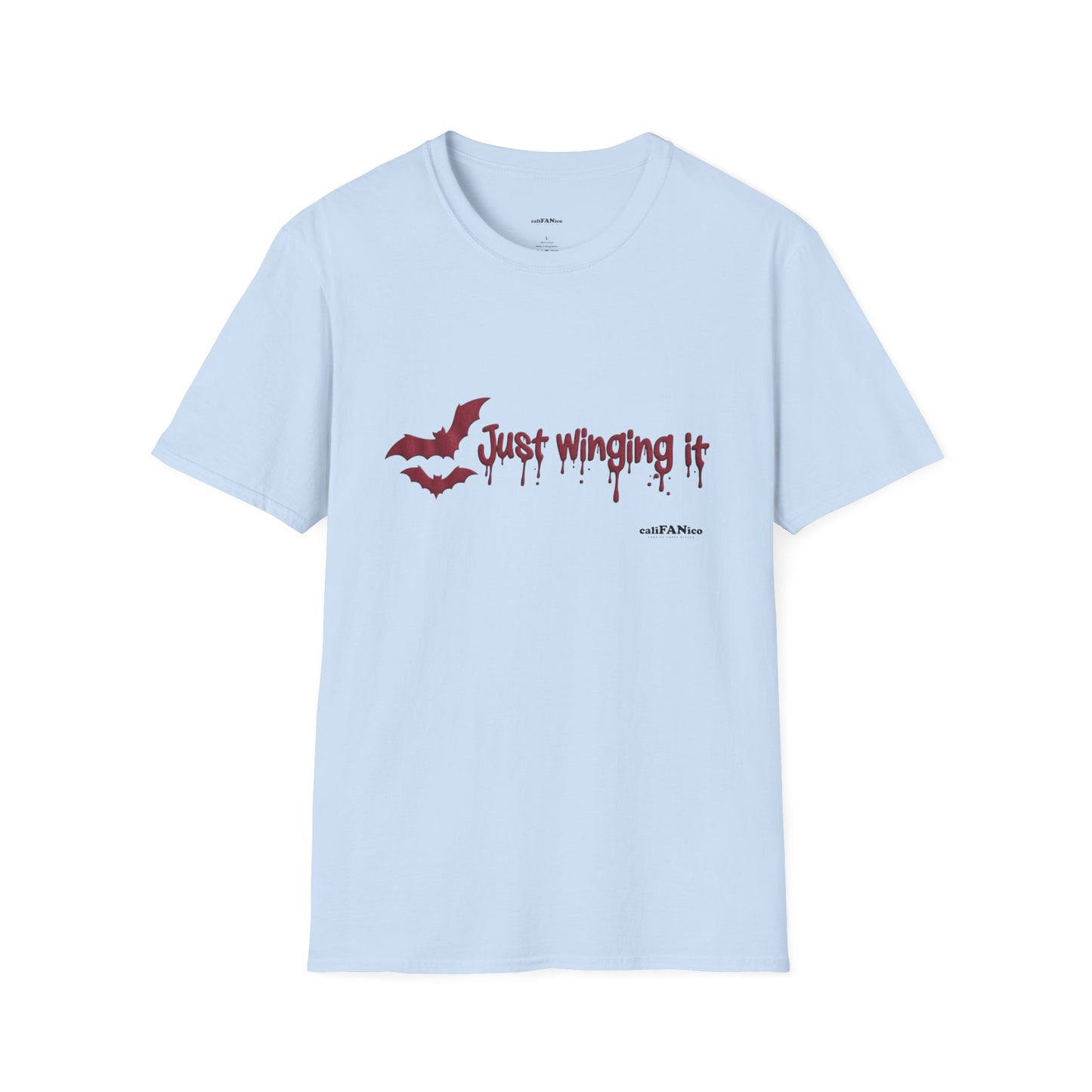 Spooky Bat Design T-Shirt - Perfect for Halloween, Autumn, Unique Graphic Tee