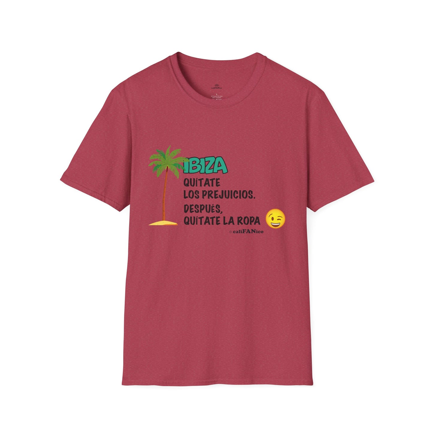 Vibrant Ibiza Statement Tee - Beach T-Shirt, Unisex Casual Summer Shirt, Travel Shirt, Beach Wear, Gift for Vacation Lovers