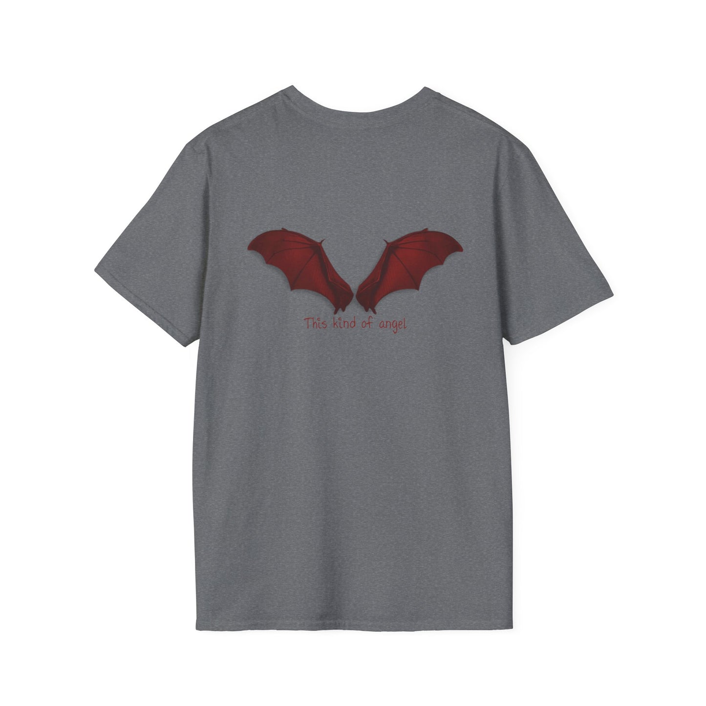 Spirit Animal T-Shirt, Bat Spirit Animal T-Shirt, Soft Style Tee, Halloween Tee, Funny T-Shirt, Quirky Graphic Shirt, Bat Design, Vampire Design