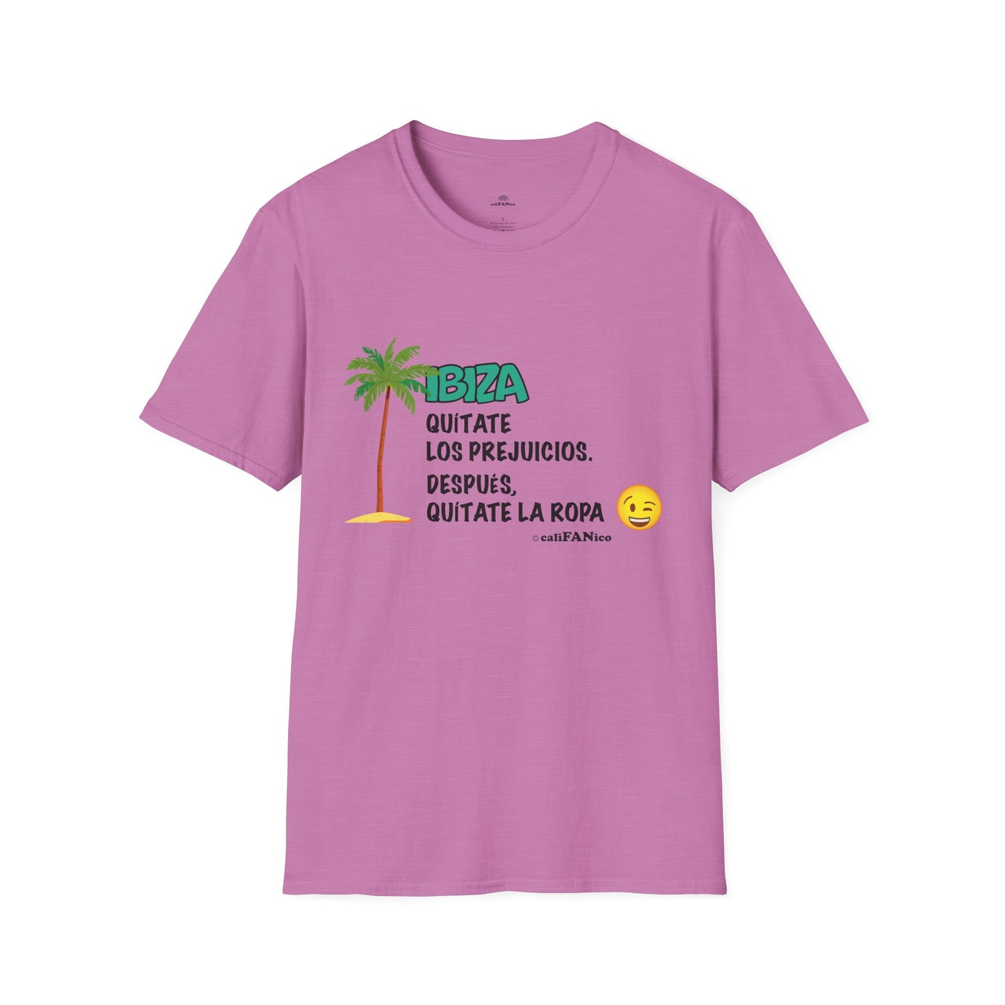 Vibrant Ibiza Statement Tee - Beach T-Shirt, Unisex Casual Summer Shirt, Travel Shirt, Beach Wear, Gift for Vacation Lovers