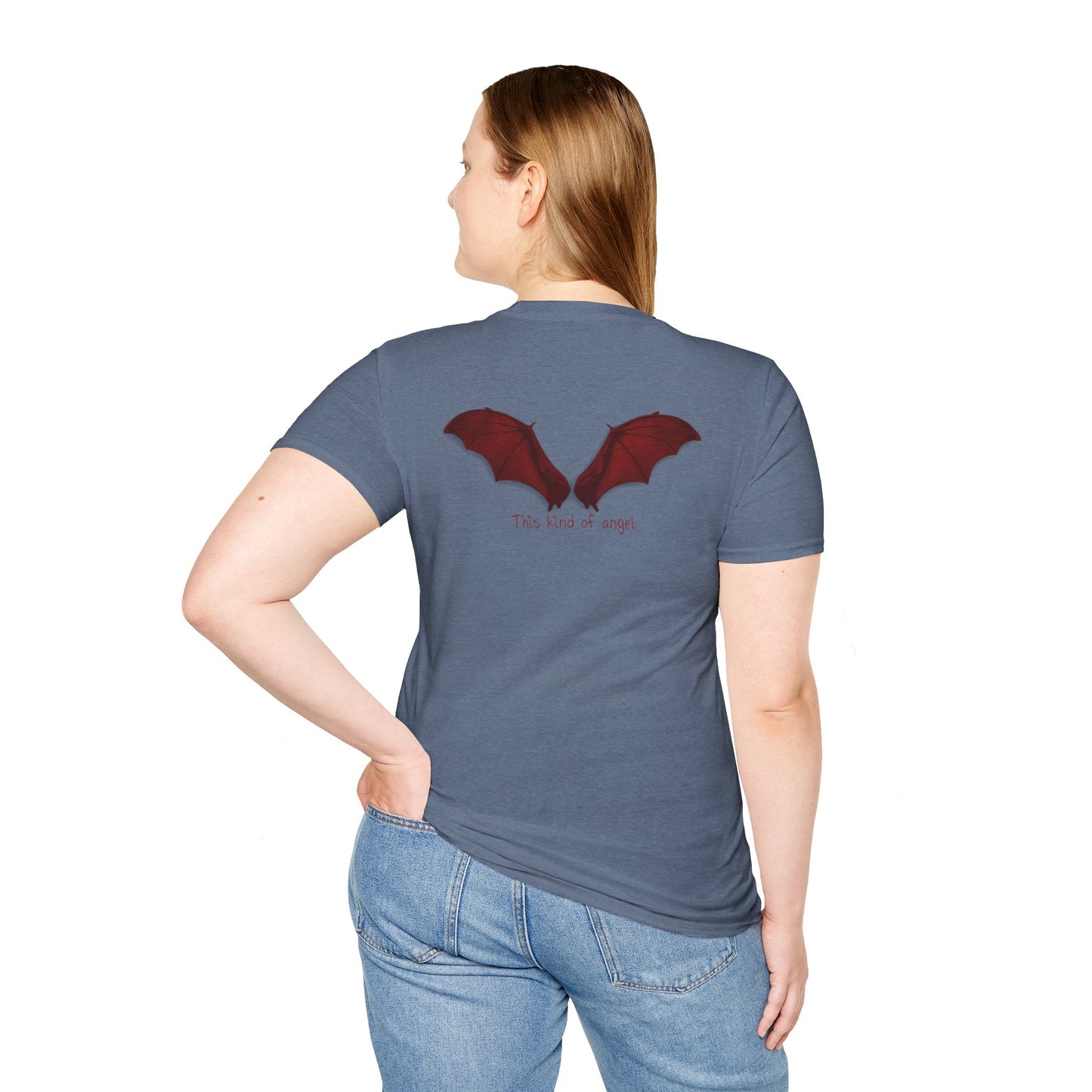 Spooky Bat Design T-Shirt - Perfect for Halloween, Autumn, Unique Graphic Tee