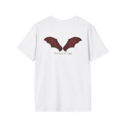 Spooky Bat Design T-Shirt - Perfect for Halloween, Autumn, Unique Graphic Tee