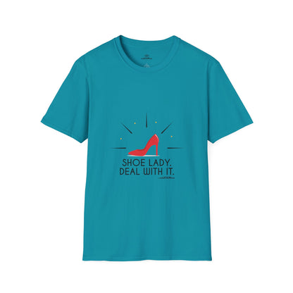 Funny T-Shirt Shoe Lover Lady Soft style T-Shirt