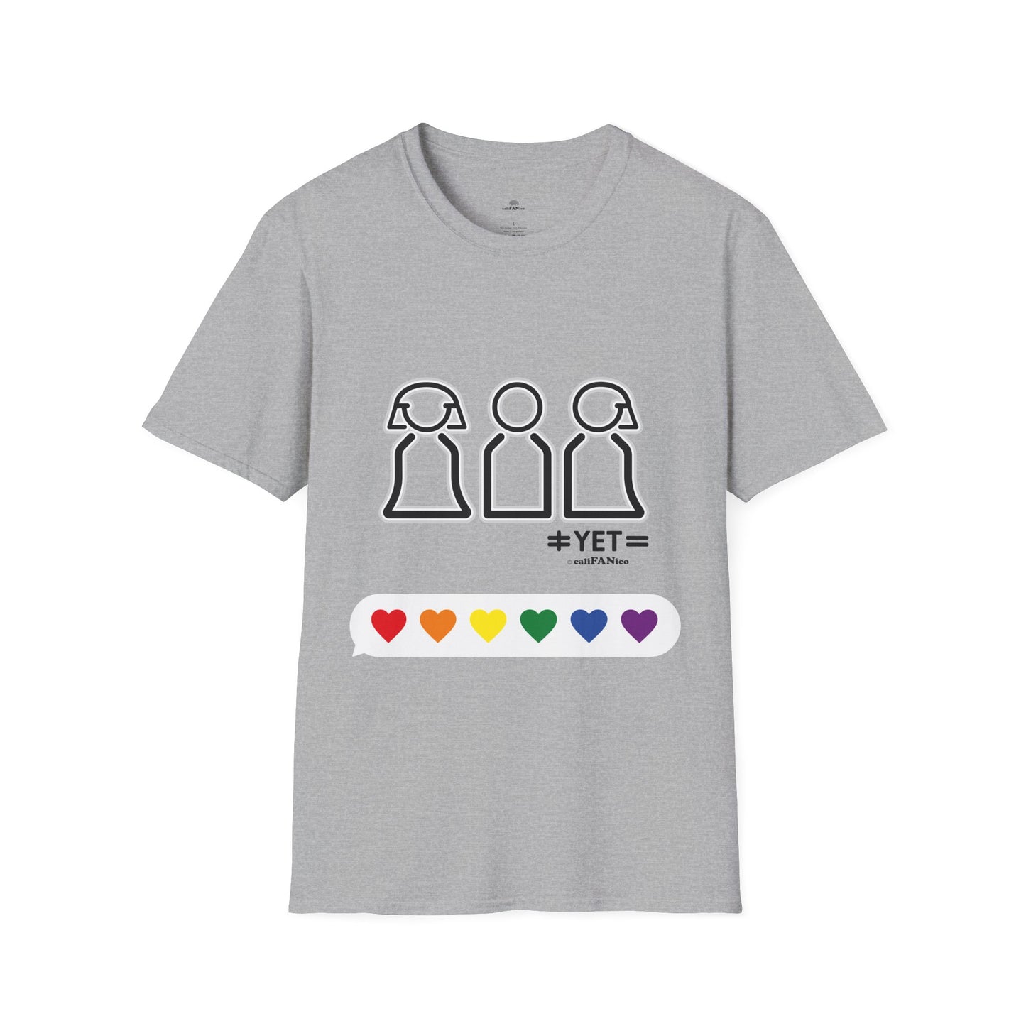 Pride & Equality T-Shirt, Unisex LGBTQ+ Tee, LGBTQute, Inclusive Apparel, Soft Cotton Shirt, Ideal Gift for Pride Month, Casual Statement Wear
