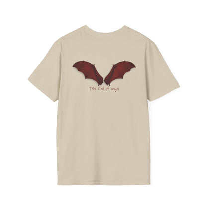 Spooky Bat Design T-Shirt - Perfect for Halloween, Autumn, Unique Graphic Tee