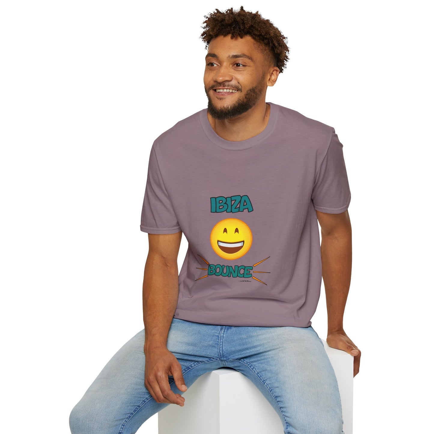 Ibiza Bounce Unisex T-Shirt, Casual Summer Tee, Beach Wear, Fun Party Shirt, Vacation T-Shirt, Club Wear