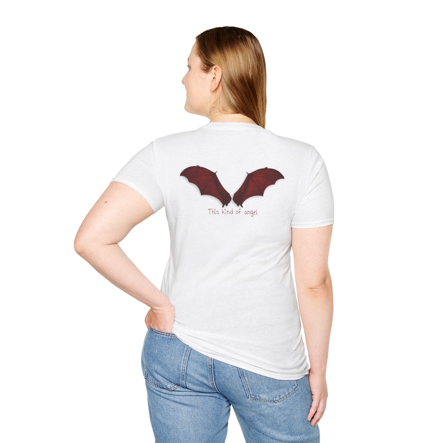 Spooky Bat Design T-Shirt - Perfect for Halloween, Autumn, Unique Graphic Tee