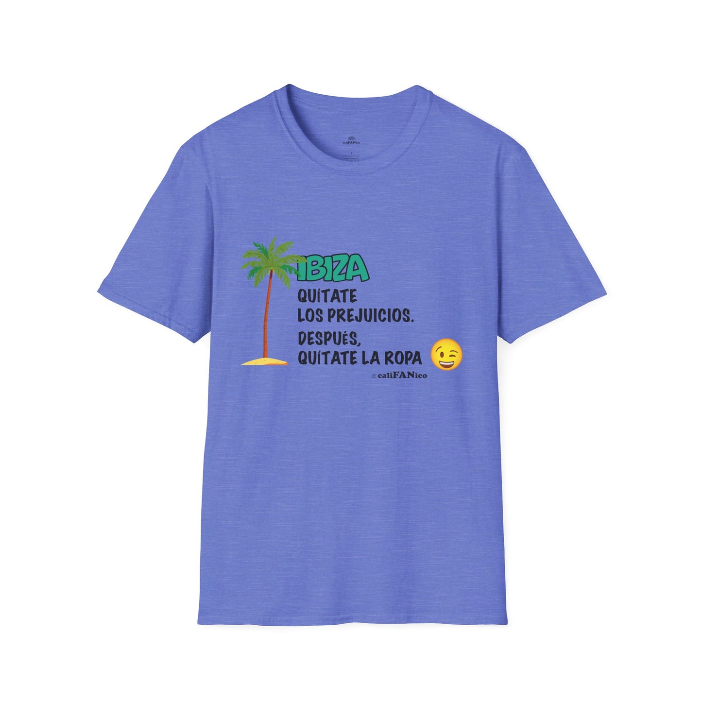 Vibrant Ibiza Statement Tee - Beach T-Shirt, Unisex Casual Summer Shirt, Travel Shirt, Beach Wear, Gift for Vacation Lovers
