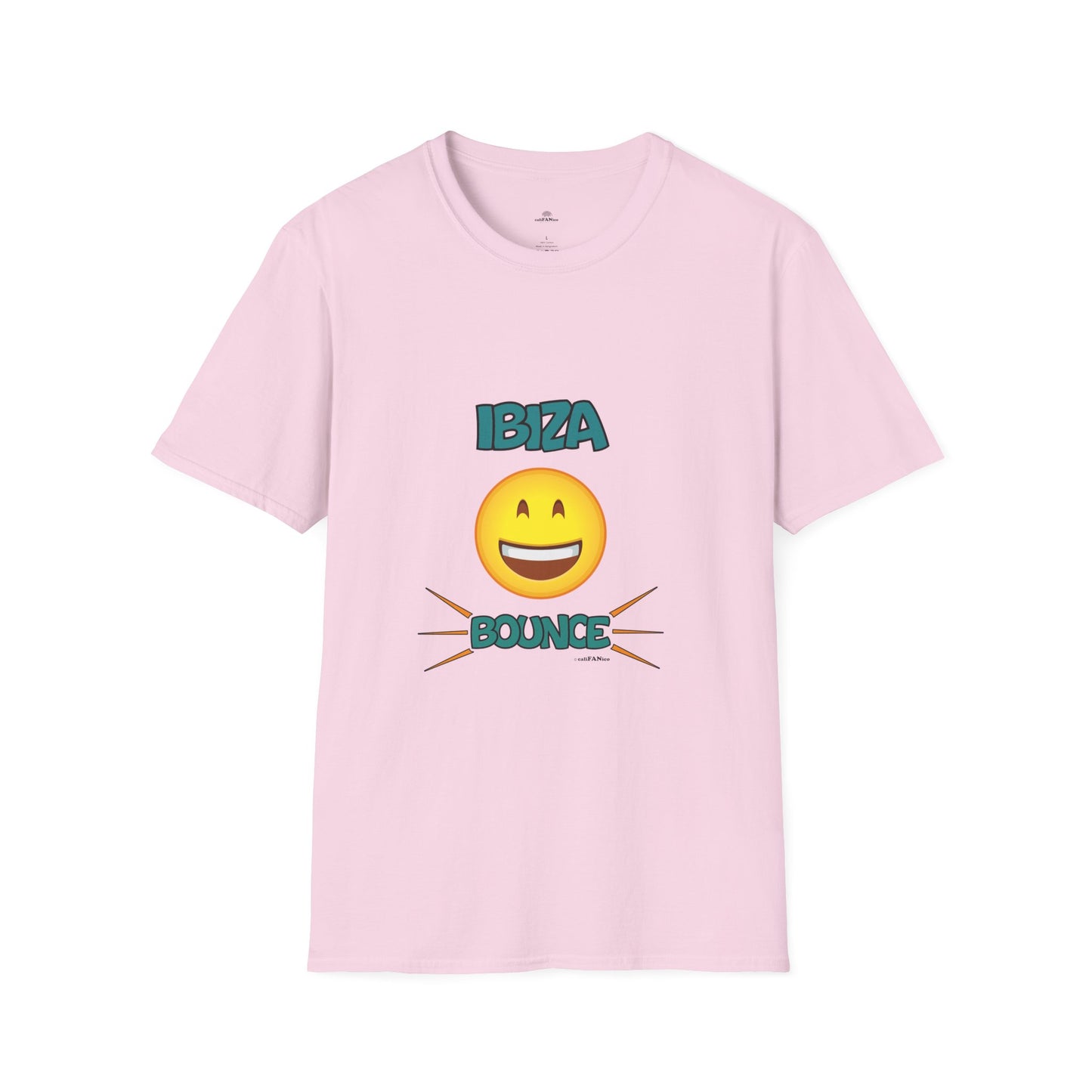 Ibiza Bounce Unisex T-Shirt, Casual Summer Tee, Beach Wear, Fun Party Shirt, Vacation T-Shirt, Club Wear
