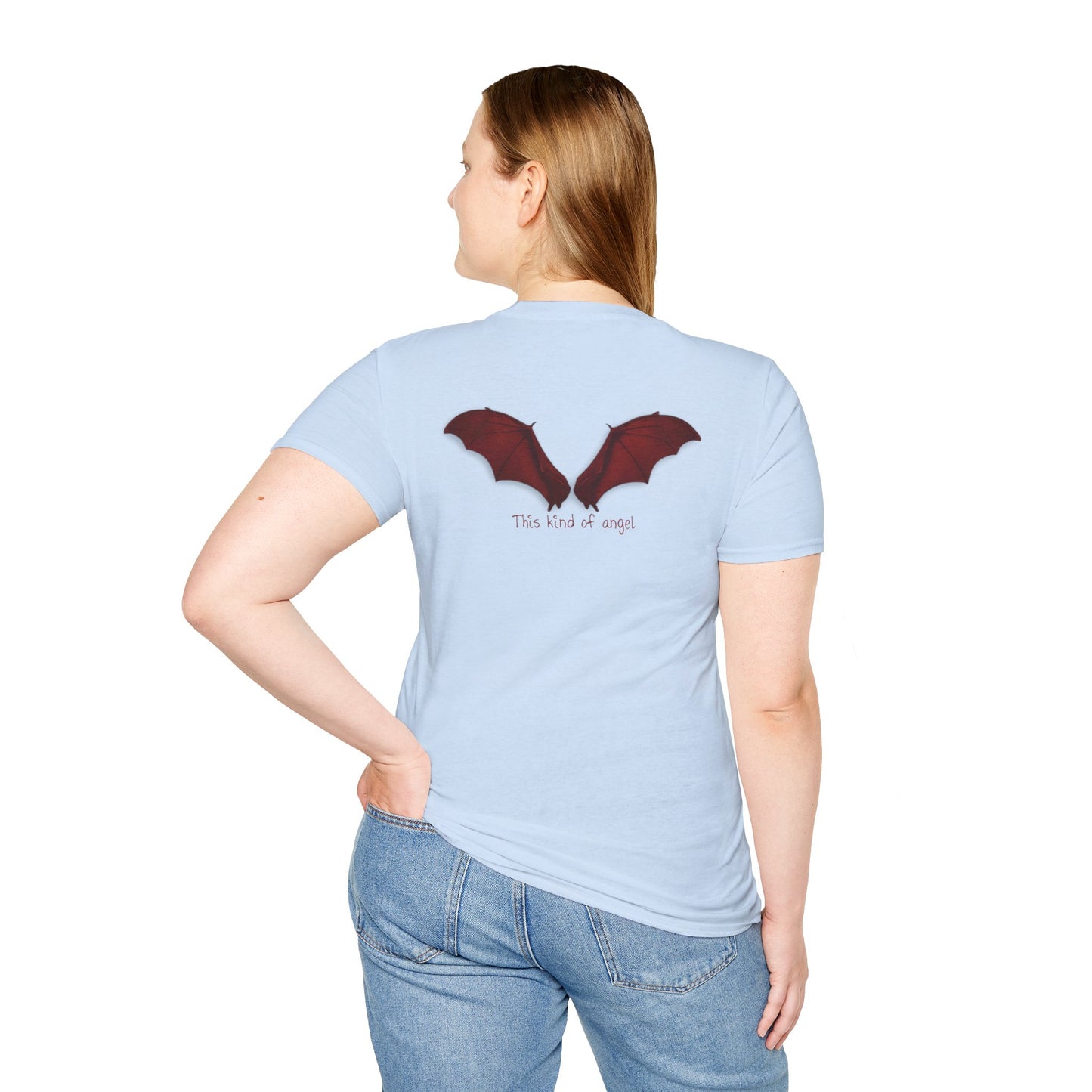 Spooky Bat Design T-Shirt - Perfect for Halloween, Autumn, Unique Graphic Tee