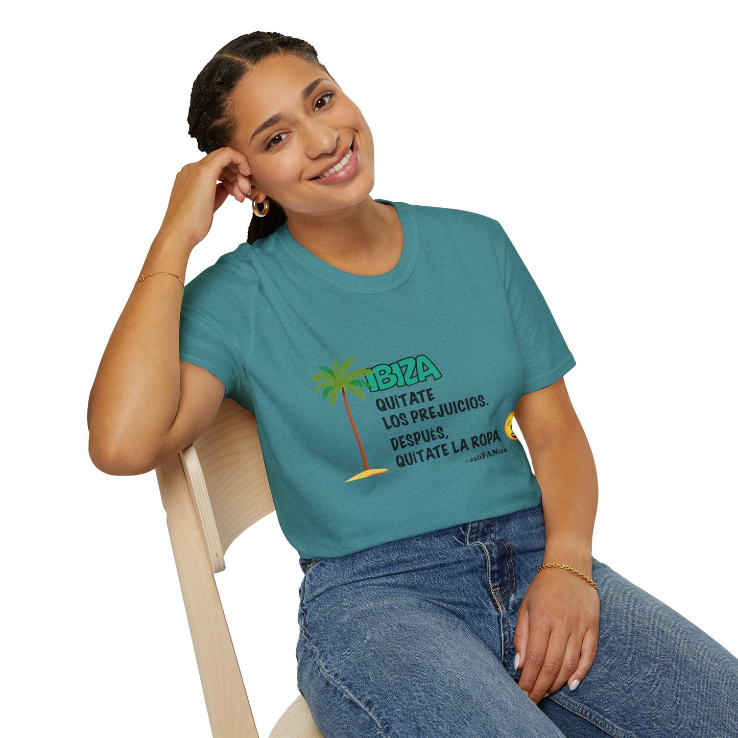Vibrant Ibiza Statement Tee - Beach T-Shirt, Unisex Casual Summer Shirt, Travel Shirt, Beach Wear, Gift for Vacation Lovers