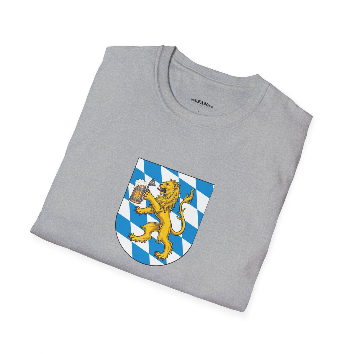 Beer and Freedom T‑Shirt — Bavarian Lion Oktoberfest Tee
