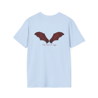 Spirit Animal T-Shirt, Bat Spirit Animal T-Shirt, Soft Style Tee, Halloween Tee, Funny T-Shirt, Quirky Graphic Shirt, Bat Design, Vampire Design