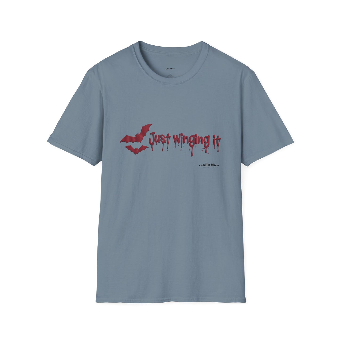 Spooky Bat Design T-Shirt - Perfect for Halloween, Autumn, Unique Graphic Tee