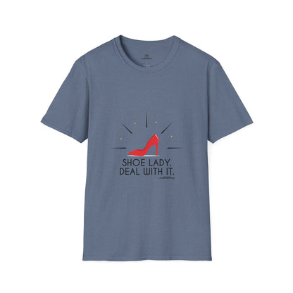 Funny T-Shirt Shoe Lover Lady Soft style T-Shirt