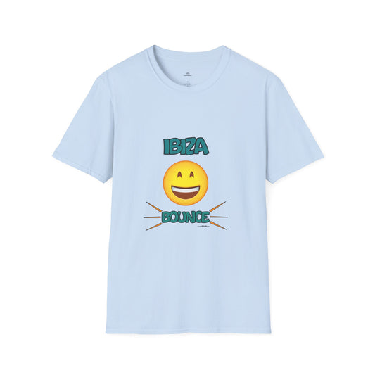 Ibiza Bounce Unisex T-Shirt, Casual Summer Tee, Beach Wear, Fun Party Shirt, Vacation T-Shirt, Club Wear