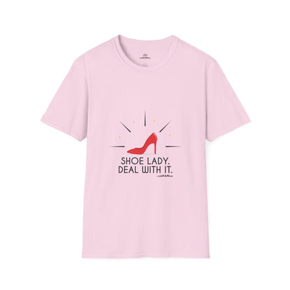 Funny T-Shirt Shoe Lover Lady Soft style T-Shirt