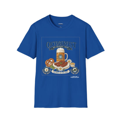Oktoberfest Beer Pretzel Wurst T-Shirt - Bavarian souvenir