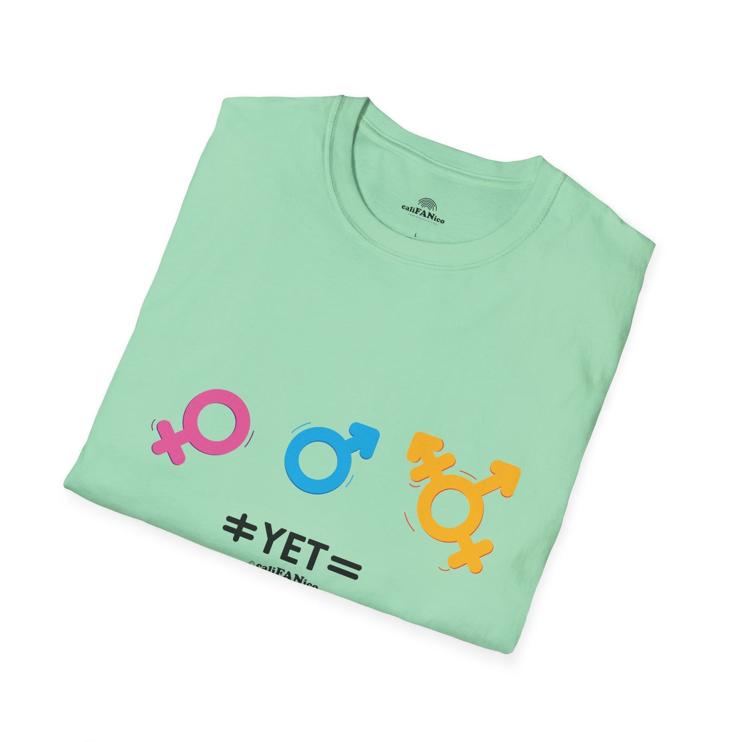 Pride & Equality T-Shirt, Unisex Softstyle Tee, LGBTQ+ Support Shirt, Inclusive Fashion, Gift for Pride Month, Gender Equality Top