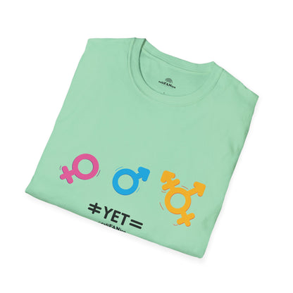 Pride & Equality T-Shirt, Unisex Softstyle Tee, LGBTQ+ Support Shirt, Inclusive Fashion, Gift for Pride Month, Gender Equality Top