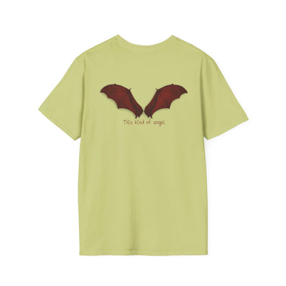 Spooky Bat Design T-Shirt - Perfect for Halloween, Autumn, Unique Graphic Tee