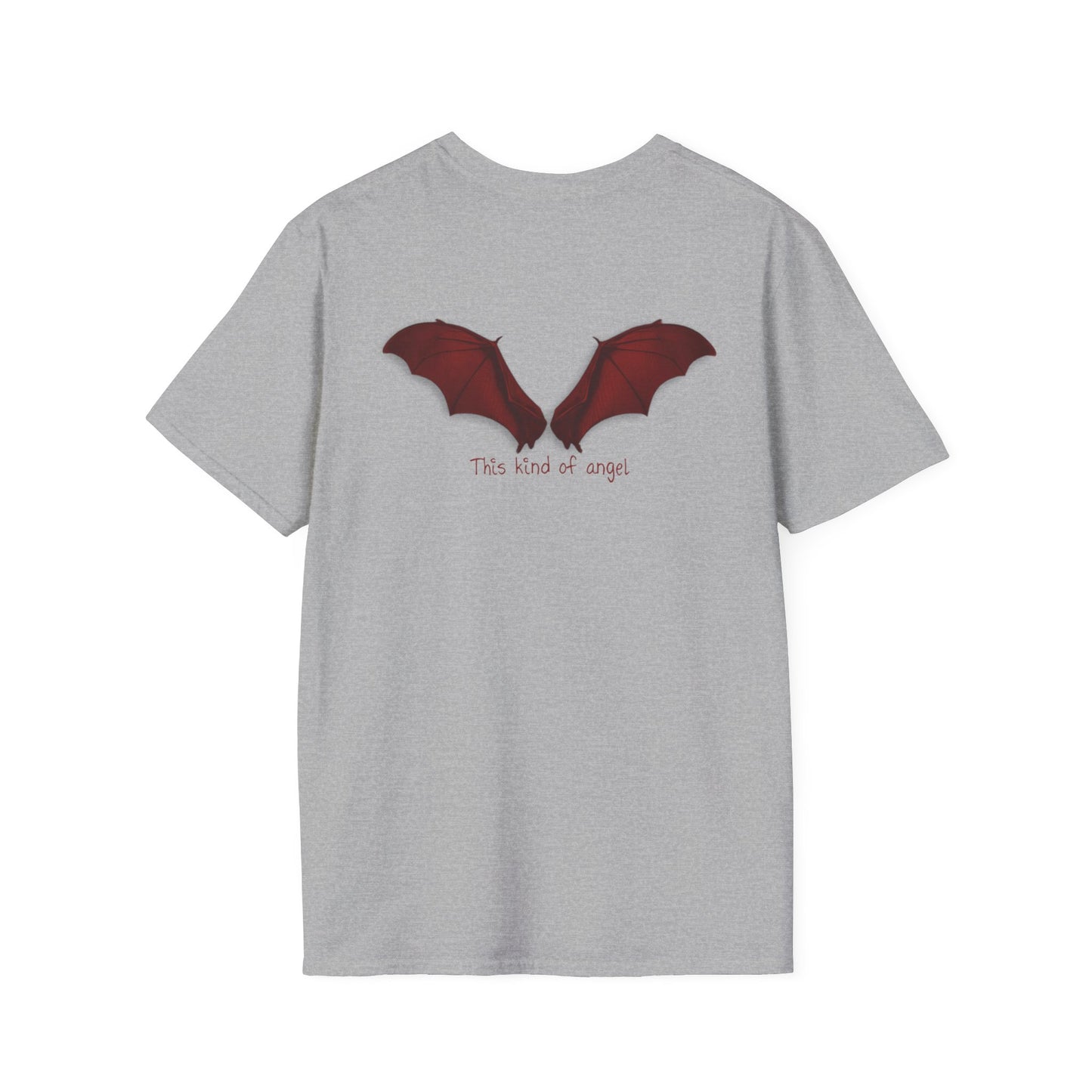Spooky Bat Design T-Shirt - Perfect for Halloween, Autumn, Unique Graphic Tee