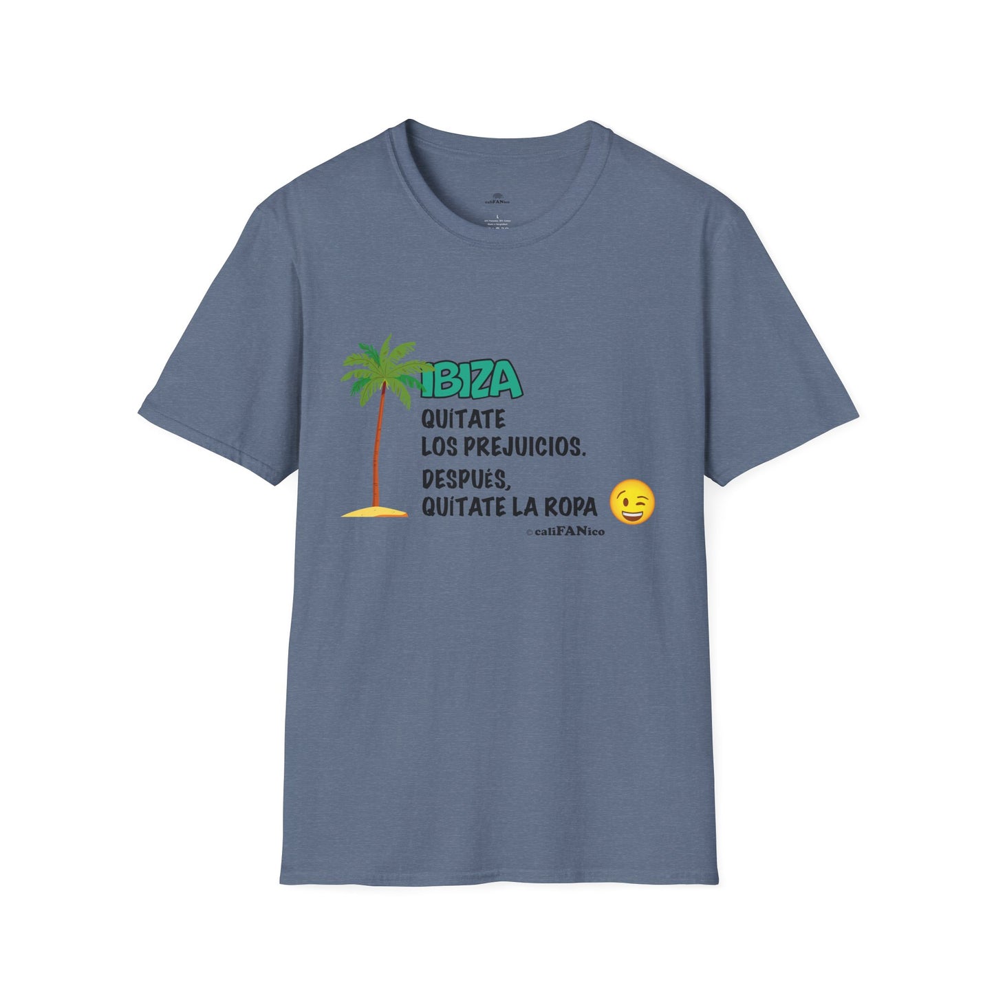 Vibrant Ibiza Statement Tee - Beach T-Shirt, Unisex Casual Summer Shirt, Travel Shirt, Beach Wear, Gift for Vacation Lovers