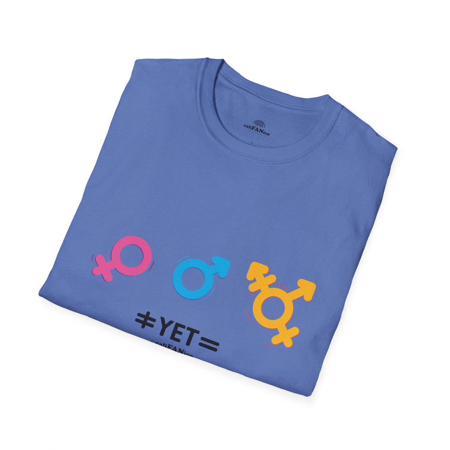 Pride & Equality T-Shirt, Unisex Softstyle Tee, LGBTQ+ Support Shirt, Inclusive Fashion, Gift for Pride Month, Gender Equality Top
