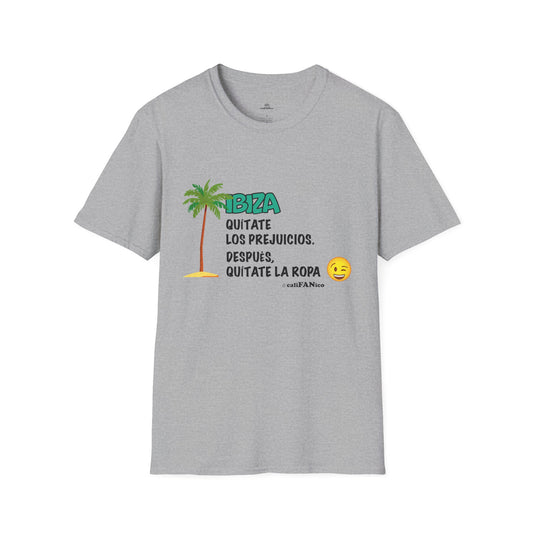 Vibrant Ibiza Statement Tee - Beach T-Shirt, Unisex Casual Summer Shirt, Travel Shirt, Beach Wear, Gift for Vacation Lovers