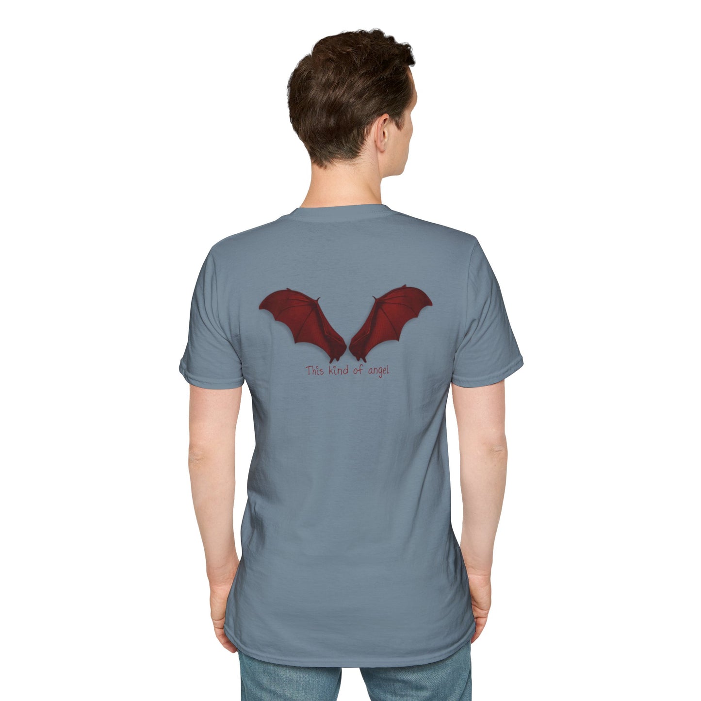 Spooky Bat Design T-Shirt - Perfect for Halloween, Autumn, Unique Graphic Tee