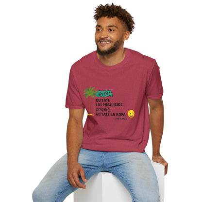 Vibrant Ibiza Statement Tee - Beach T-Shirt, Unisex Casual Summer Shirt, Travel Shirt, Beach Wear, Gift for Vacation Lovers