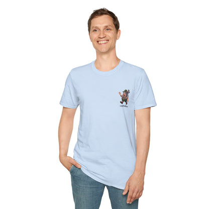 Beer lover t-shirt, funny beer stein character, Oktoberfest is year-round