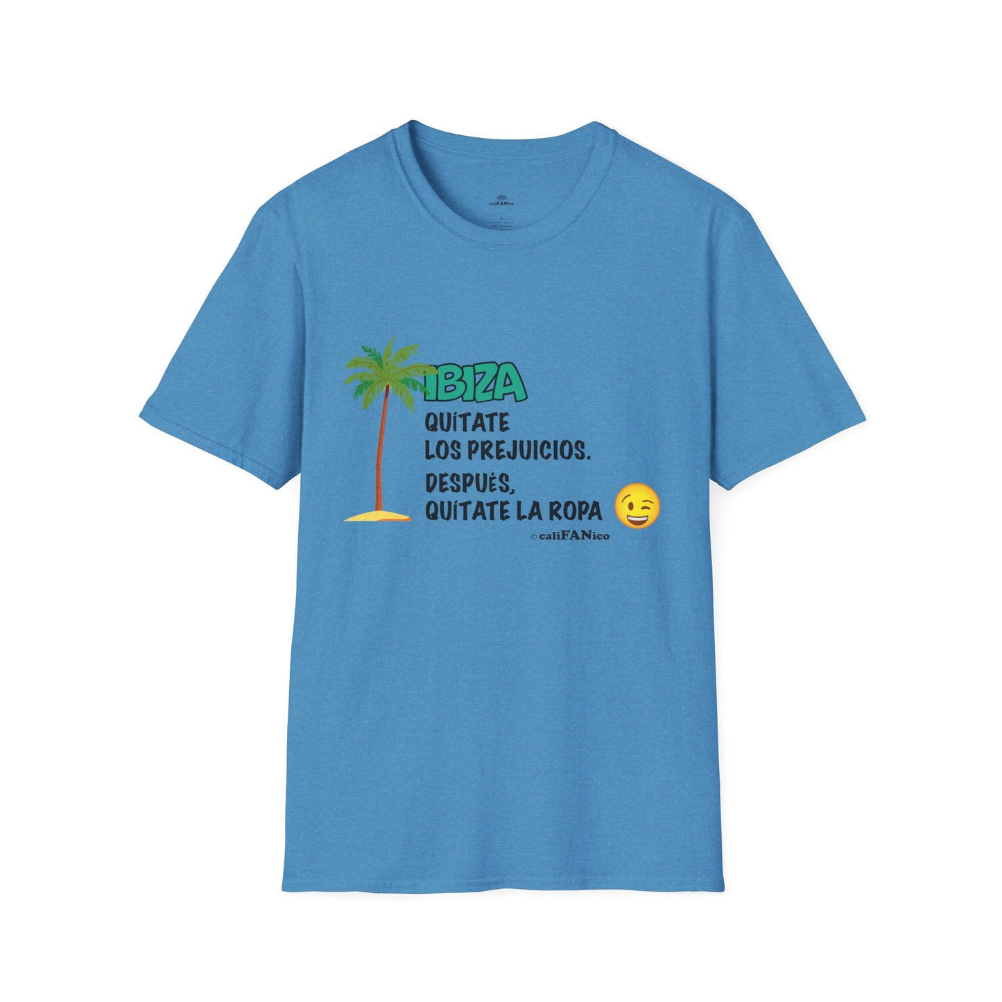 Vibrant Ibiza Statement Tee - Beach T-Shirt, Unisex Casual Summer Shirt, Travel Shirt, Beach Wear, Gift for Vacation Lovers