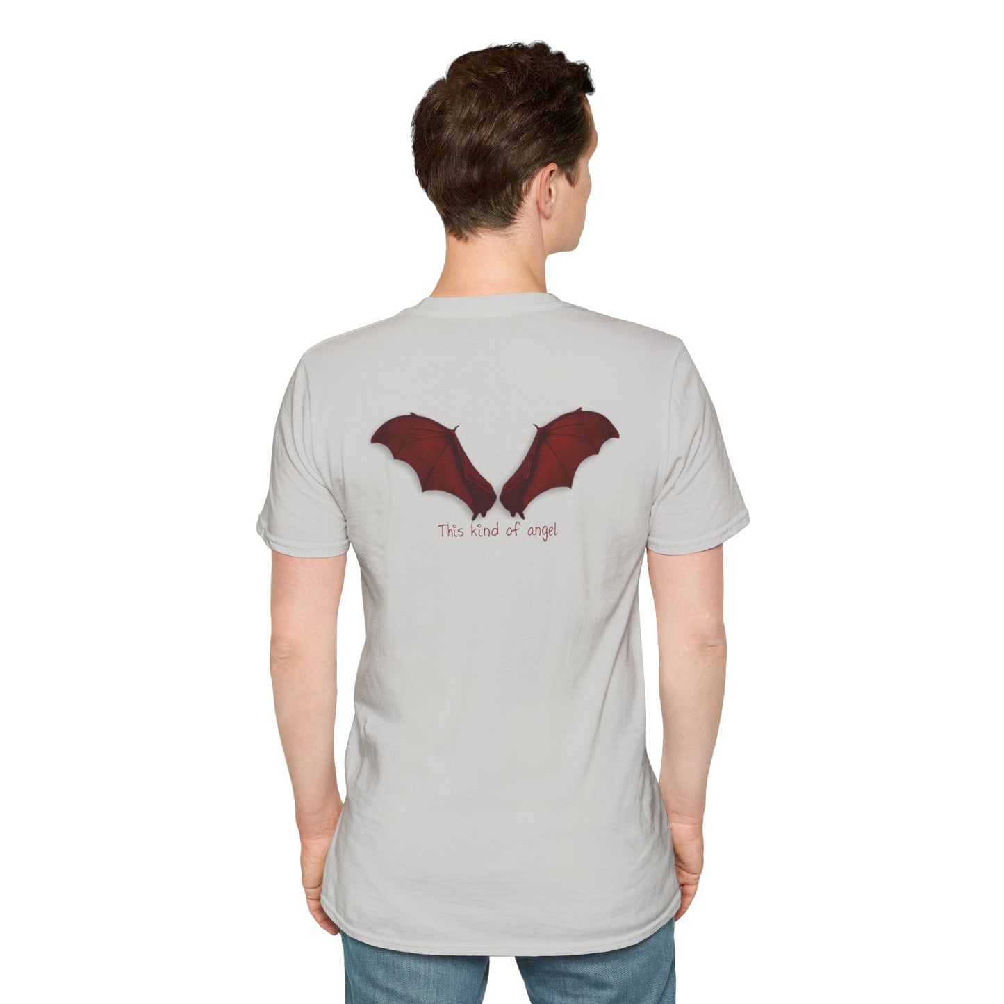 Spooky Bat Design T-Shirt - Perfect for Halloween, Autumn, Unique Graphic Tee