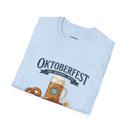 Oktoberfest Beer Pretzel Wurst T-Shirt - Bavarian souvenir