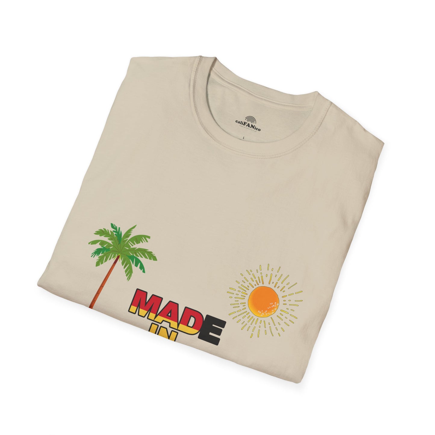 Funny Mad in Spain Made in Espain T-Shirt Unisex Softstyle Humor Shirt, Cute Gift, Unisex Top, Casual Wear, Laugh T Shirt