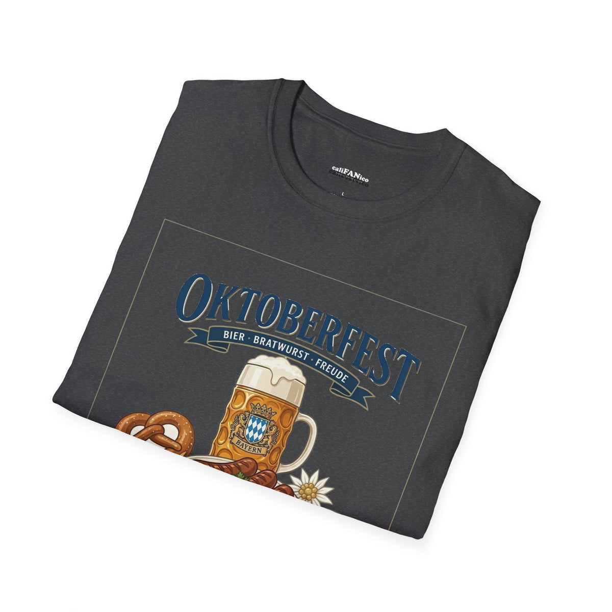 Oktoberfest Beer Pretzel Wurst T-Shirt - Bavarian souvenir