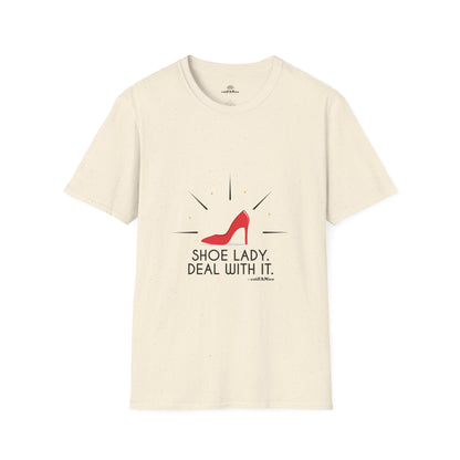 Funny T-Shirt Shoe Lover Lady Soft style T-Shirt