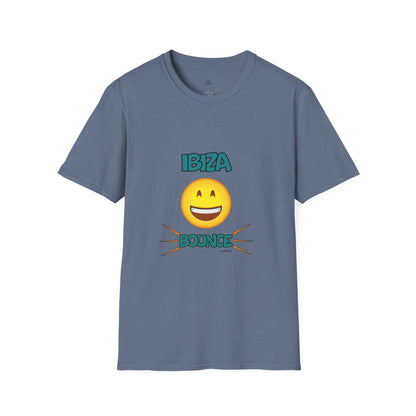 Ibiza Bounce Unisex T-Shirt, Casual Summer Tee, Beach Wear, Fun Party Shirt, Vacation T-Shirt, Club Wear