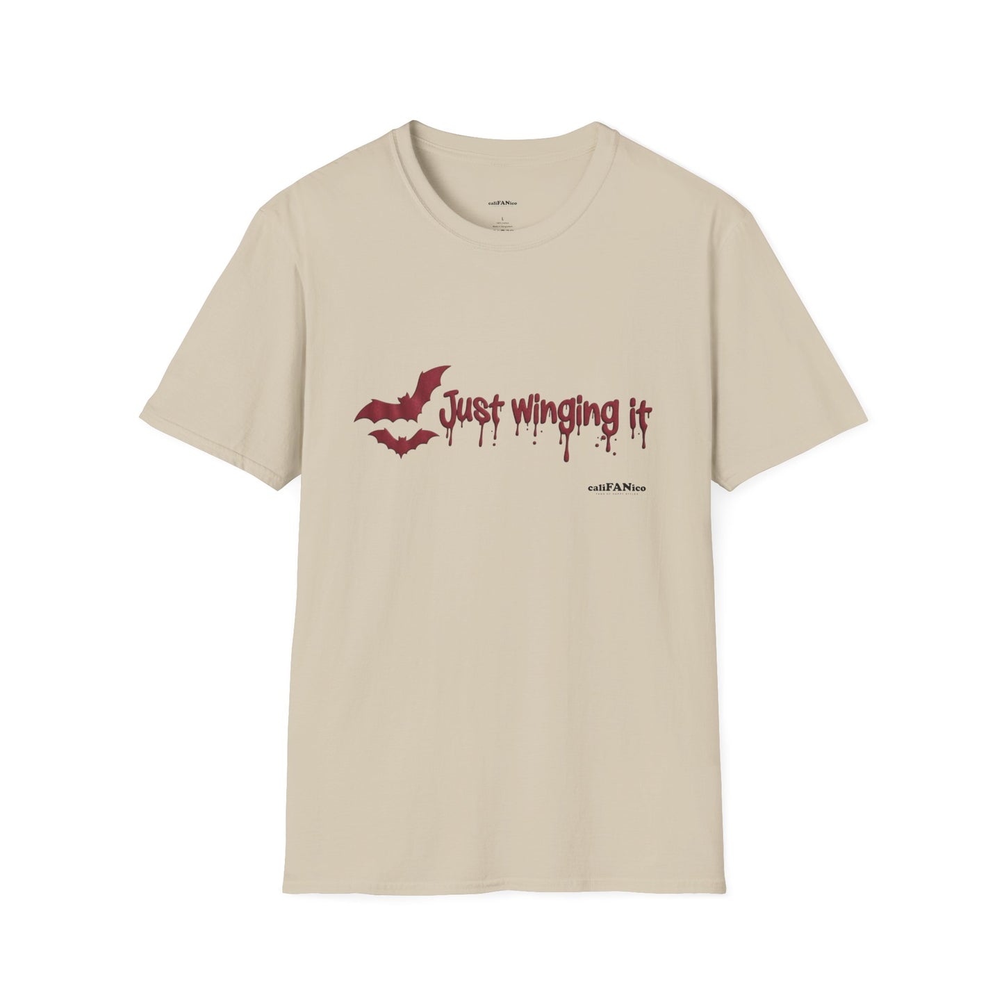 Spooky Bat Design T-Shirt - Perfect for Halloween, Autumn, Unique Graphic Tee