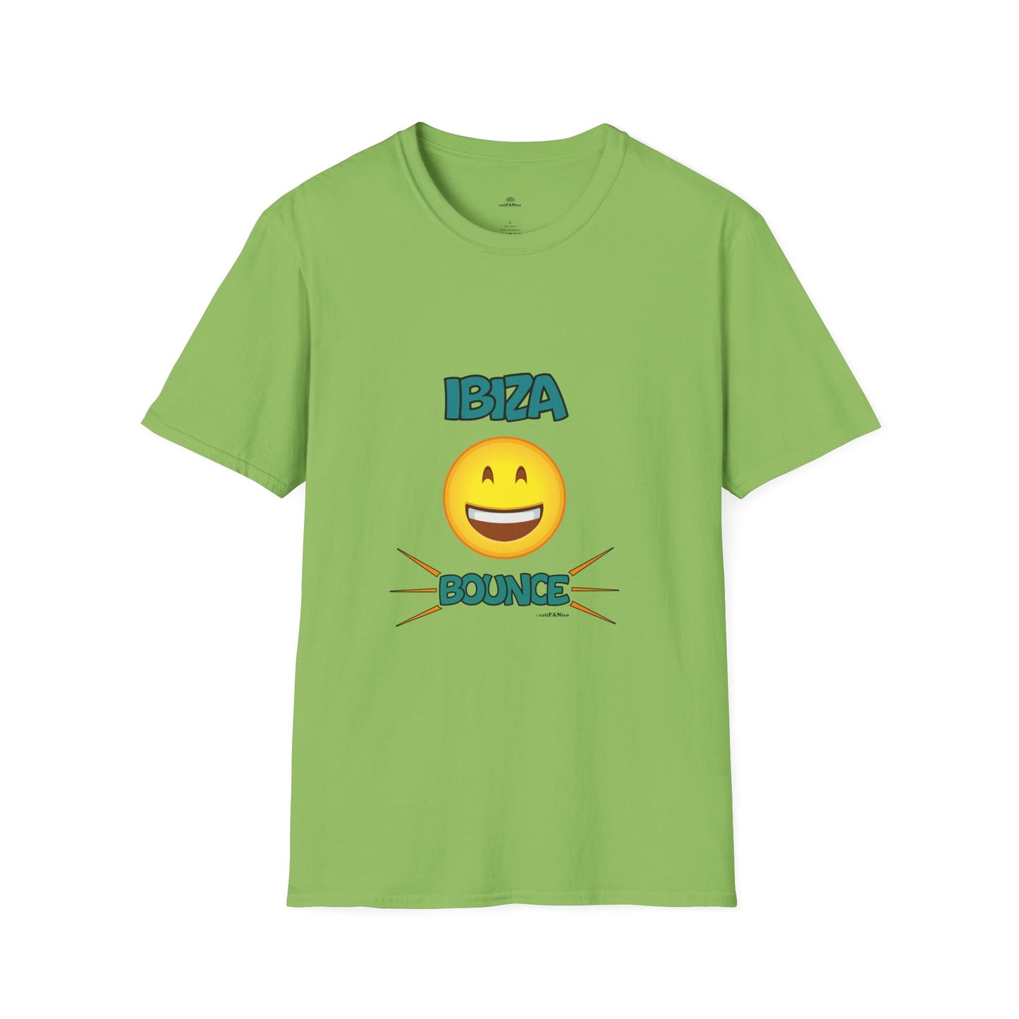Ibiza Bounce Unisex T-Shirt, Casual Summer Tee, Beach Wear, Fun Party Shirt, Vacation T-Shirt, Club Wear