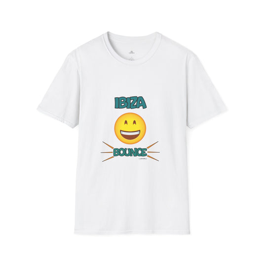 Ibiza Bounce Unisex T-Shirt, Casual Summer Tee, Beach Wear, Fun Party Shirt, Vacation T-Shirt, Club Wear