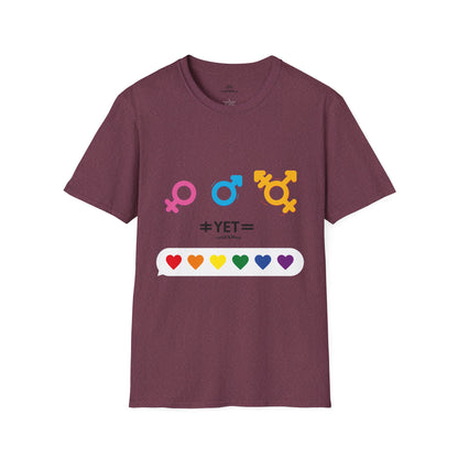 Pride & Equality T-Shirt, Unisex Softstyle Tee, LGBTQ+ Support Shirt, Inclusive Fashion, Gift for Pride Month, Gender Equality Top