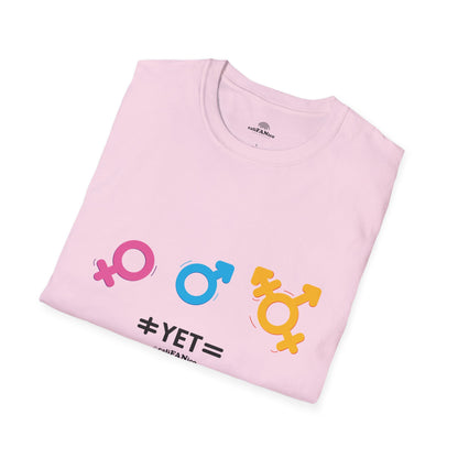 Pride & Equality T-Shirt, Unisex Softstyle Tee, LGBTQ+ Support Shirt, Inclusive Fashion, Gift for Pride Month, Gender Equality Top