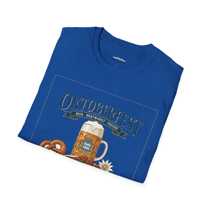 Oktoberfest Beer Pretzel Wurst T-Shirt - Bavarian souvenir