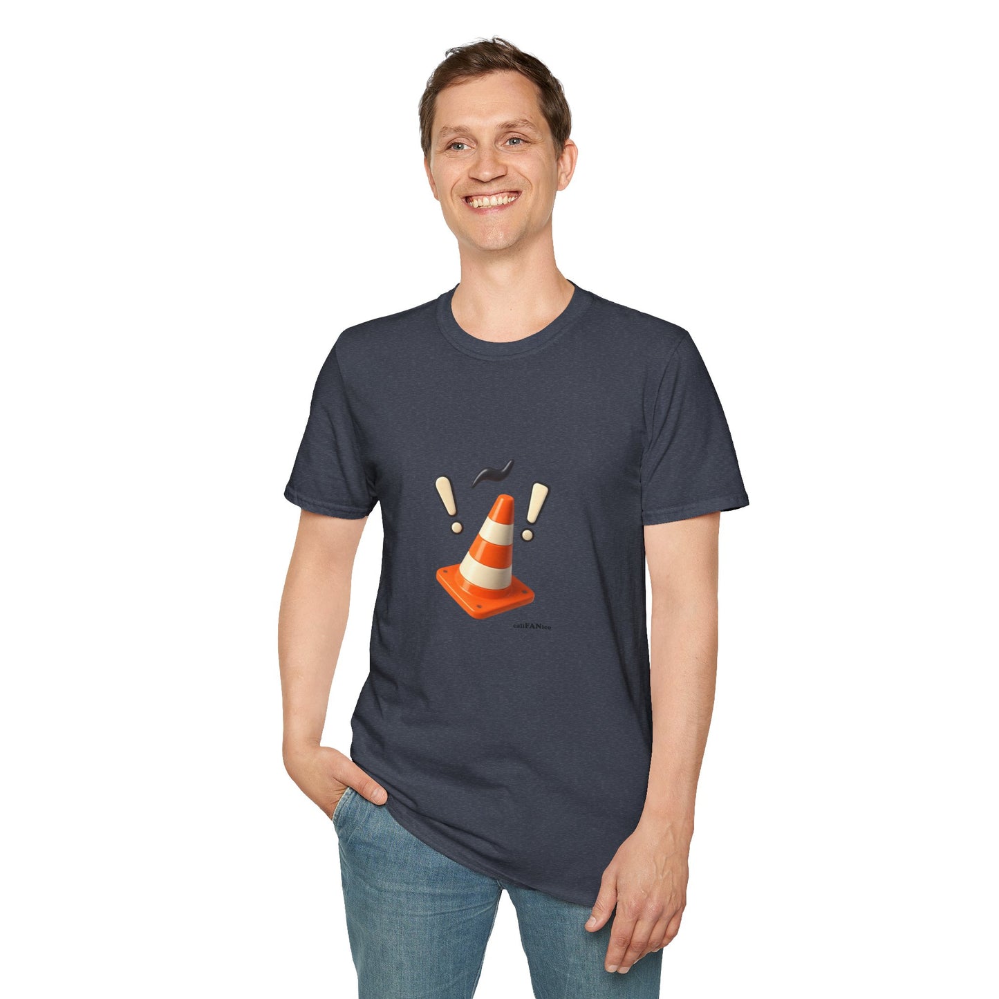 Unisex T-Shirt Spanish 'coño' Expression Funny Hieroglyph Design