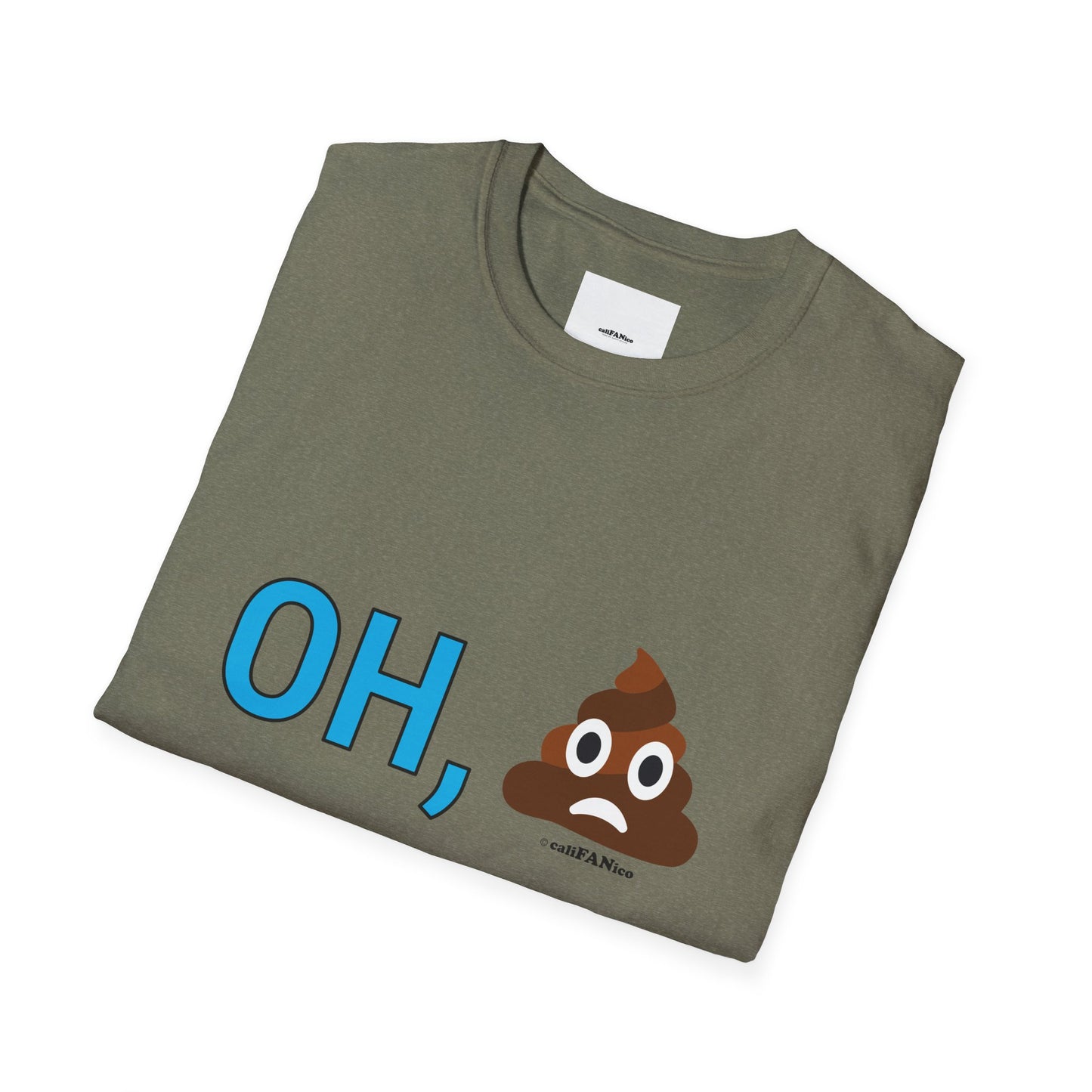 Funny Poop Emoji T-shirt Unisex T-Shirt, Casual Humor Tee, Gift for Friends, Birthday Shirt, Comfy Everyday Wear