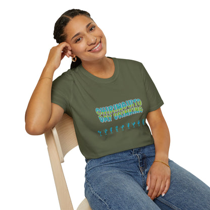 Funny Beach Day Drinking T-Shirt, Spain Summer, Unisex T-Shirt, Summer Vibes Tee, Beach Party T-Shirt, Vacation Apparel, Fun Gift Idea, Spain Souvenir T-Shirt