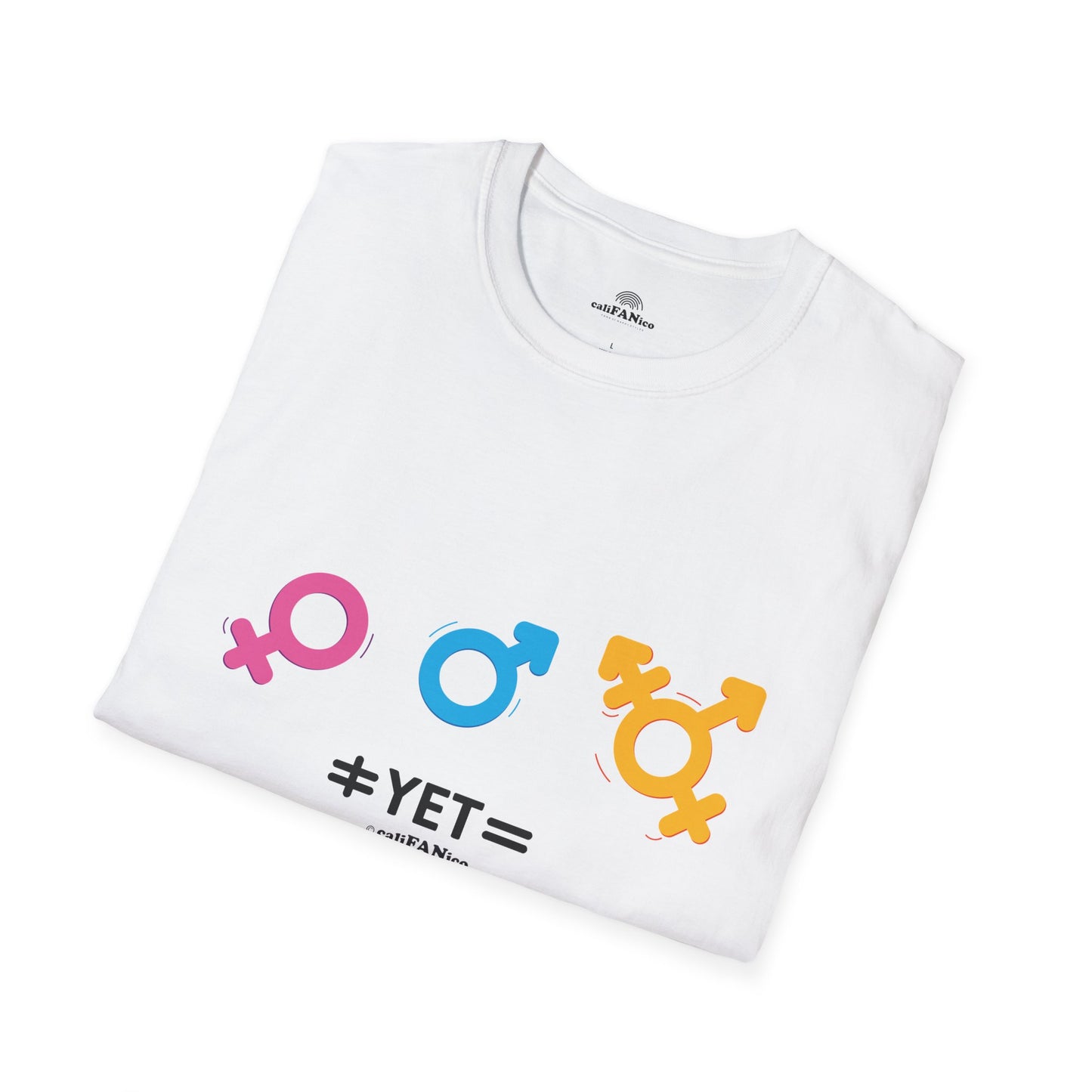 Pride & Equality T-Shirt, Unisex Softstyle Tee, LGBTQ+ Support Shirt, Inclusive Fashion, Gift for Pride Month, Gender Equality Top
